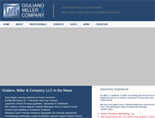 Tablet Screenshot of giulianomiller.com